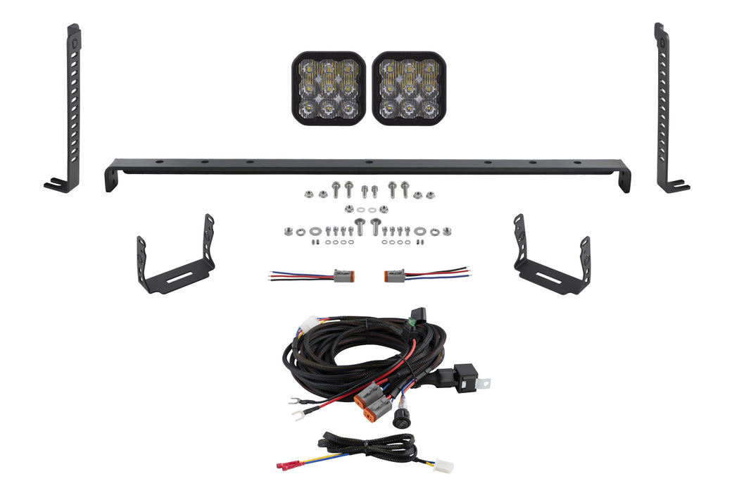 Diode Dynamics - SS5 Stealth LED 2-Pod Kit For 2014-2023 Toyota 4Runner Pro White Driving