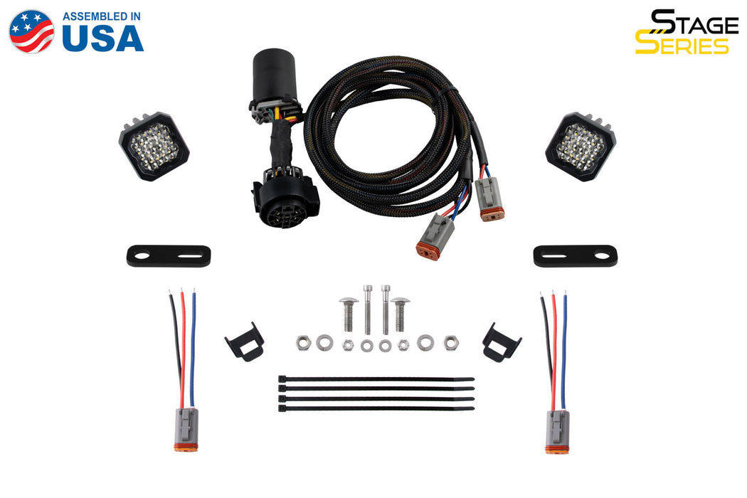 Diode Dynamics - Stage Series Reverse Light Kit For 2017-2022 Ford Super Duty C1 Pro