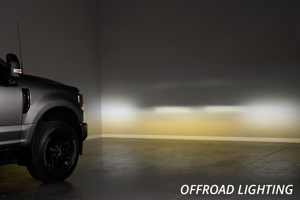 Diode Dynamics - SS3 LED Fog Pocket Kit For 2020-2022 Ford Super Duty White Pro