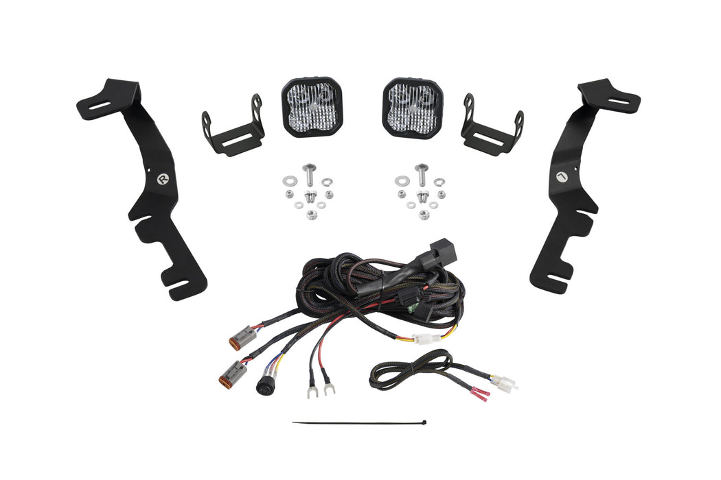 Diode Dynamics - Stage Series Ditch Light Kit For 2019+ Ram SS3 Pro White Combo