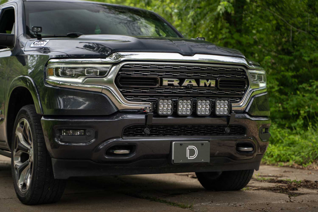 Diode Dynamics - SS5 Grille CrossLink Lightbar Kit For 2019+ Ram Pro Yellow Combo