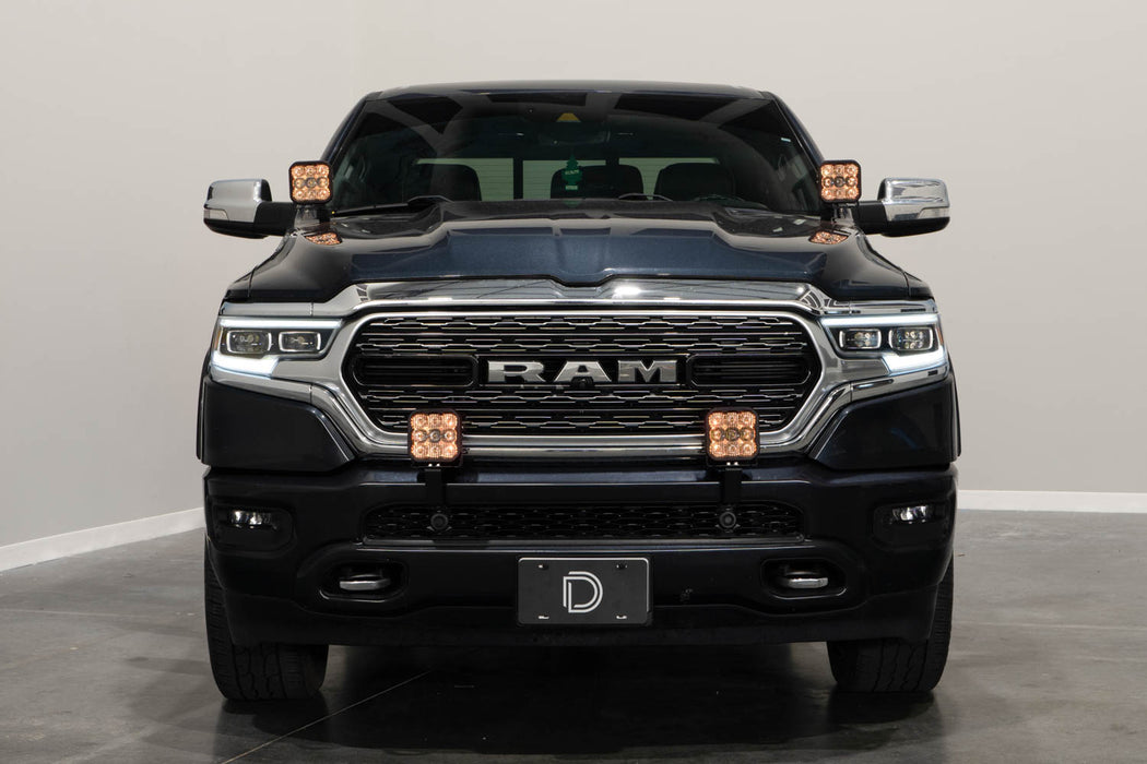 Diode Dynamics - SS5 Bumper Bracket Kit For 2019+ Ram