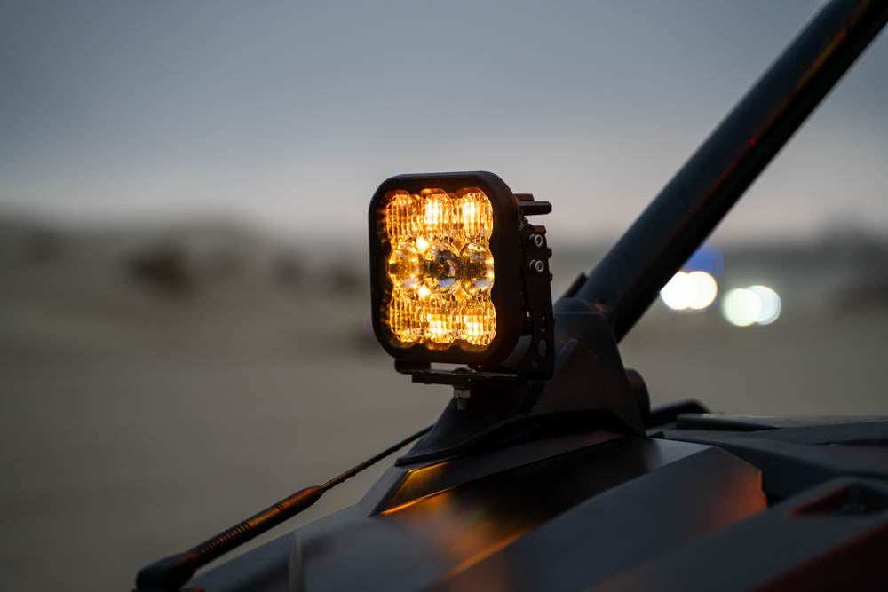 Diode Dynamics -Polaris RZR A-Pillar LED Pod Bracket Kit