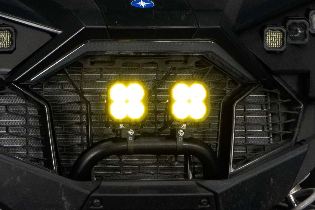 Diode Dynamics -SS3 LED Bumper 1.75 Inch Roll Bar Kit Max Yellow SAE Fog (pair)