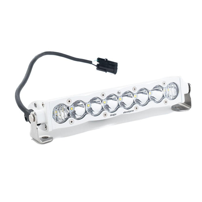 S8 White Straight LED Light Bar