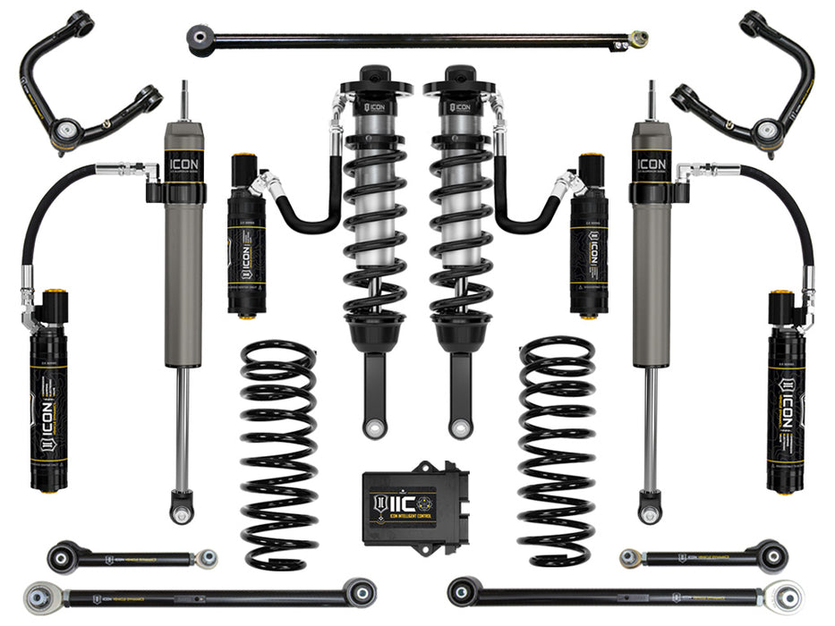 ICON 2010-2023 Toyota 4Runner 0-3.5" Lift Stage 9 Suspension System Tubular UCA