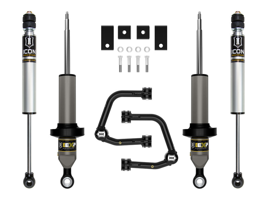 ICON 22-23 Toyota Tundra 2-3" Lift Stage 3 2.5 EXP Suspension System Tubular