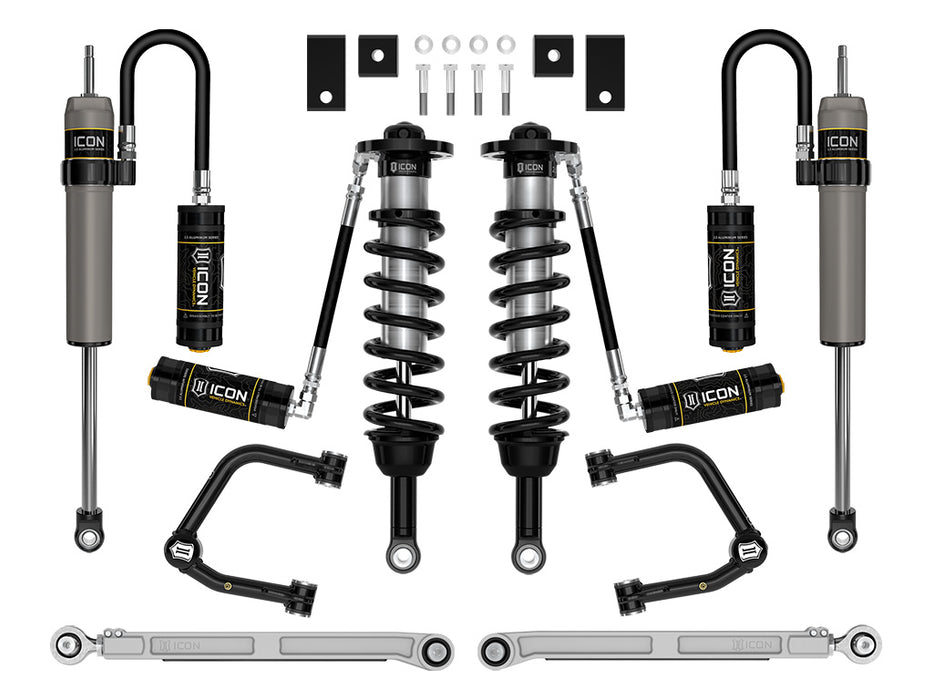 ICON 22-23 Toyota Tundra 2-3.5" Lift Stage 8 2.5 Suspension System Tubular