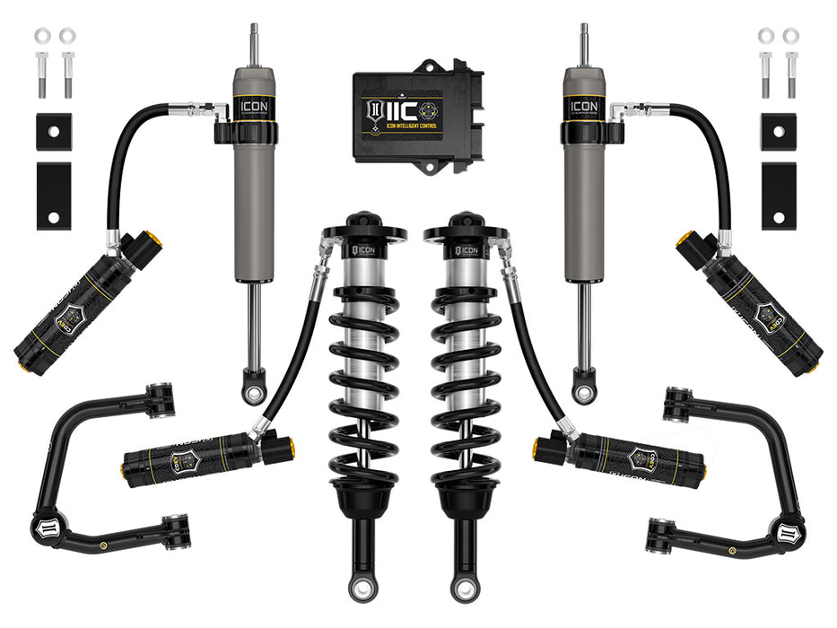 ICON 22-23 Toyota Tundra 2-3.5" Lift Stage 12 2.5 Suspension System Tubular