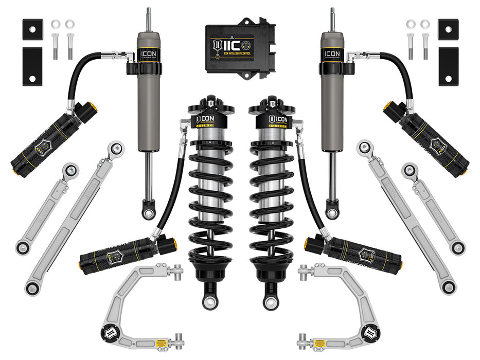 ICON 22-23 Toyota Tundra 1.25-3.25" Lift Stage 4 3.0 Suspension System Billet