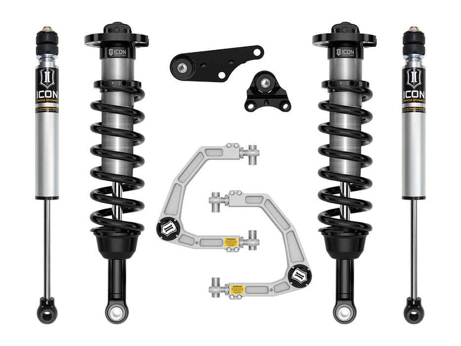 ICON 2024 Toyota Tacoma 1.25-3" Lift Stage 2 Suspension System Billet UCA