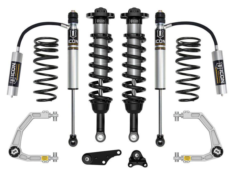ICON 2024 Toyota Tacoma 1.25-3" Lift Stage 3 Suspension System Billet UCA W/ Triple Rate Rear Springs