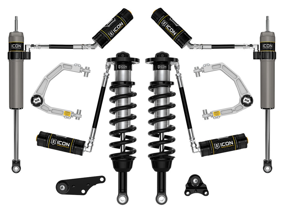 ICON 2024 Toyota Tacoma 1.25-3" Lift Stage 4 Suspension System Billet UCA
