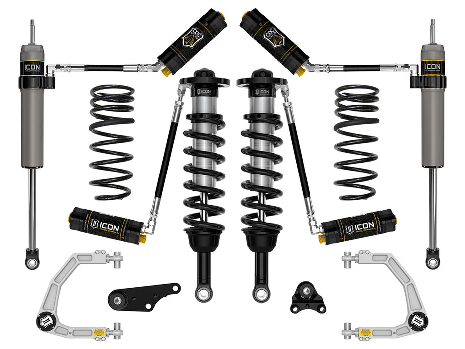 ICON 2024 Toyota Tacoma 1.25-3" Lift Stage 5 Suspension System Billet UCA W/ Triple Rate Rear Springs