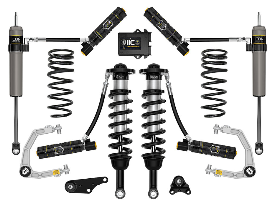 ICON 2024 Toyota Tacoma 1.25-3" Lift Stage 6 Suspension System Billet UCA W/ Triple Rate Rear Springs