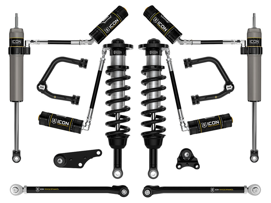 ICON 2024 Toyota Tacoma 1.25-3" Lift Stage 7 Suspension System Tubular UCA