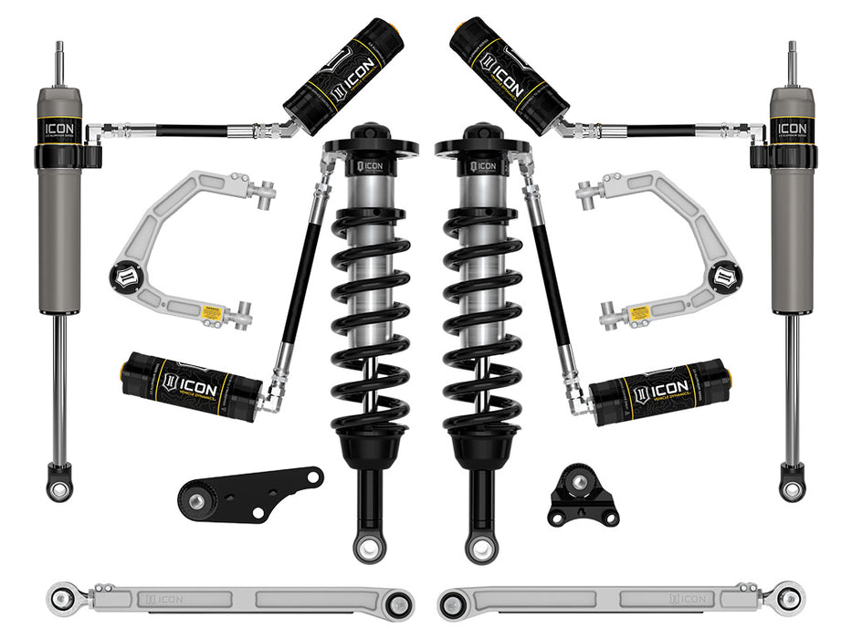 ICON 2024 Toyota Tacoma 1.25-3" Lift Stage 7 Suspension System Billet UCA