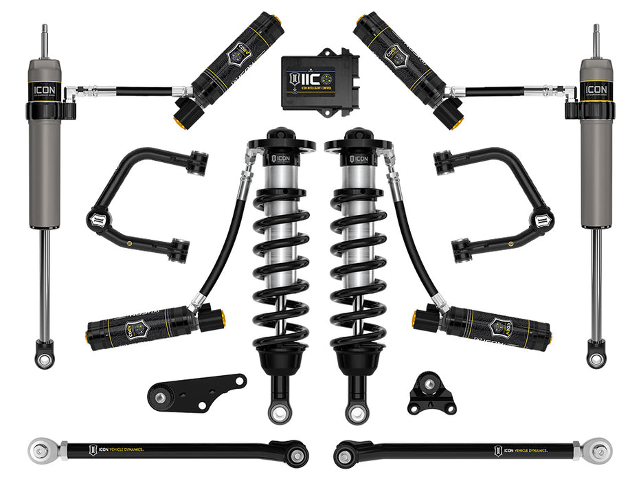 ICON 2024 Toyota Tacoma 1.25-3" Lift Stage 10 Suspension System Tubular UCA