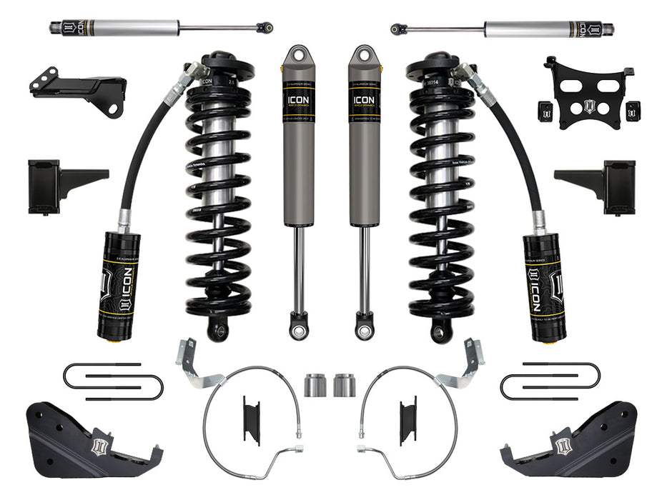 ICON 2023 Ford F-250/F-350 Super Duty 4WD 4-5.5" Lift Stage 3 Coilover Conversion System