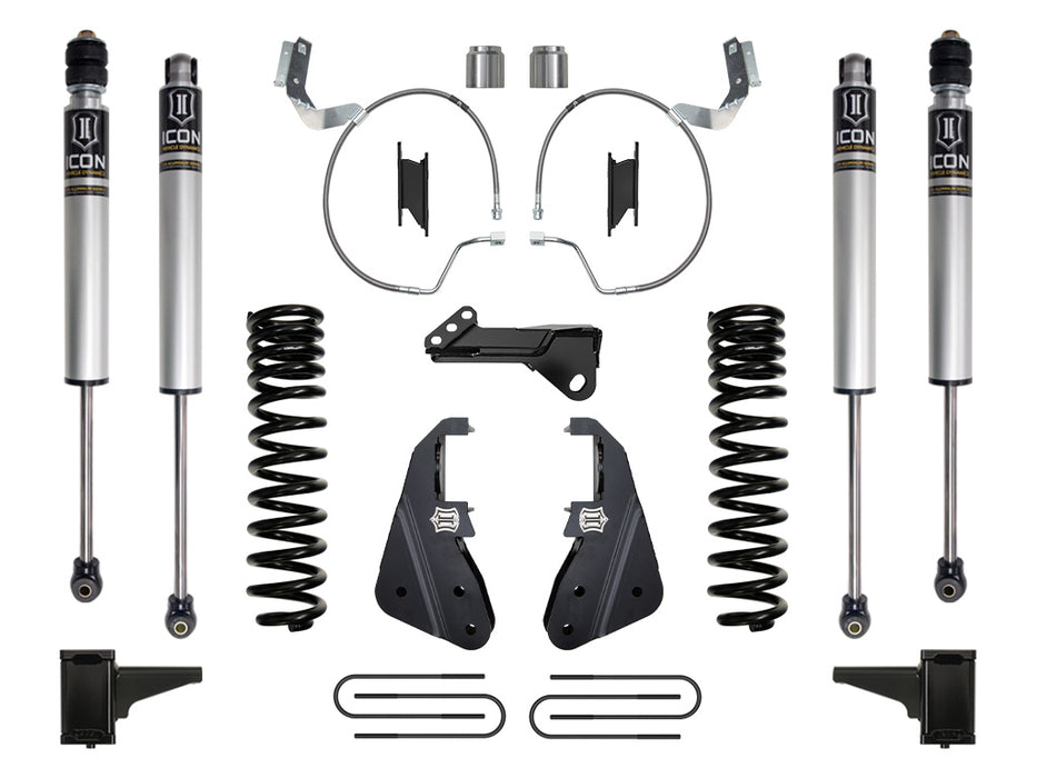 ICON 2023 Ford F-250/F-350 Super Duty 4WD Gas 4.5" Lift Stage 1 Suspension System