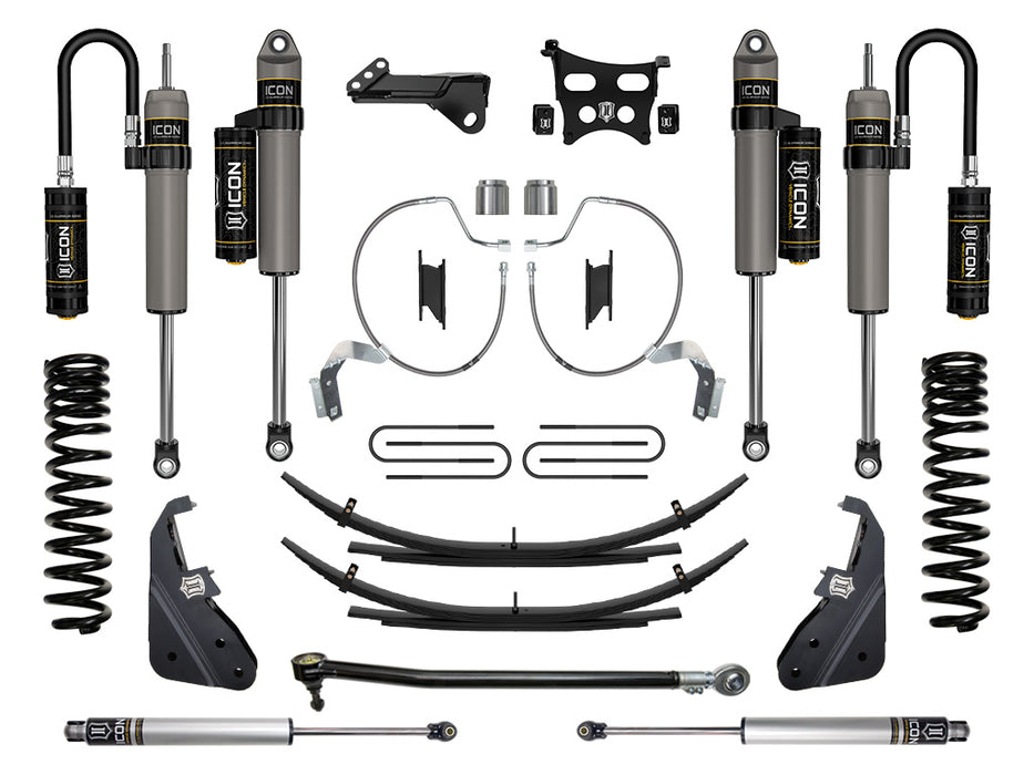 ICON 2023 Ford F-250/F-350 Super Duty 4WD Gas 4.5" Lift Stage 4 Suspension System W/ Expansion Packs K64534L