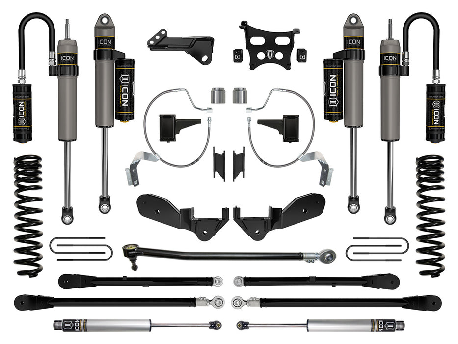 ICON 2023 Ford F-250/F-350 Super Duty 4WD Gas 4.5" Lift Stage 6 Suspension System