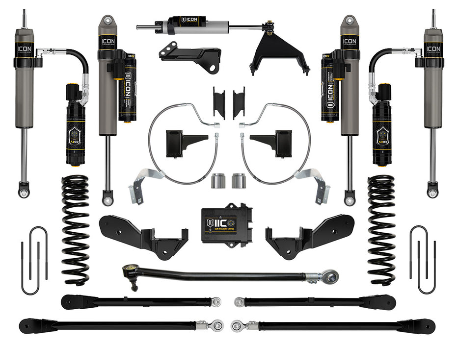 ICON 2023 Ford F-250/F-350 Super Duty 4WD Gas 4.5" Lift Stage 8 Suspension System