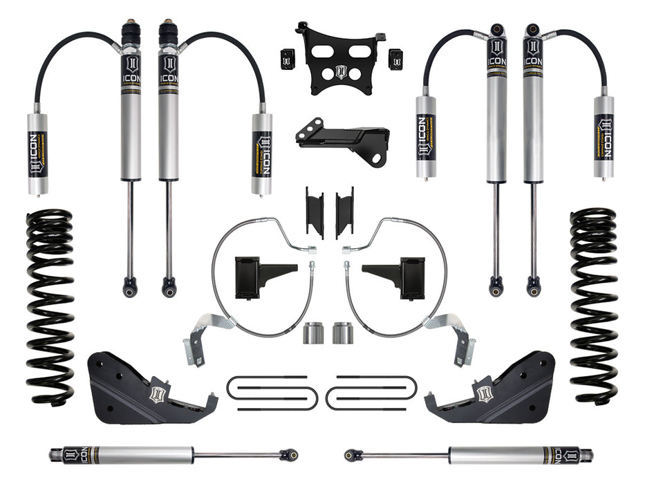 ICON 2023 Ford F-250/F-350 Super Duty 4WD Diesel 4.5" Lift Stage 2 Suspension System