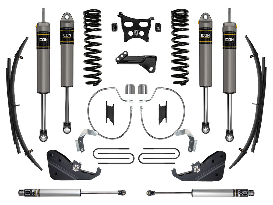 ICON 2023 Ford F-250/F-350 Super Duty 4WD Diesel 4.5" Lift Stage 3 Suspension System W/ Expansion Packs