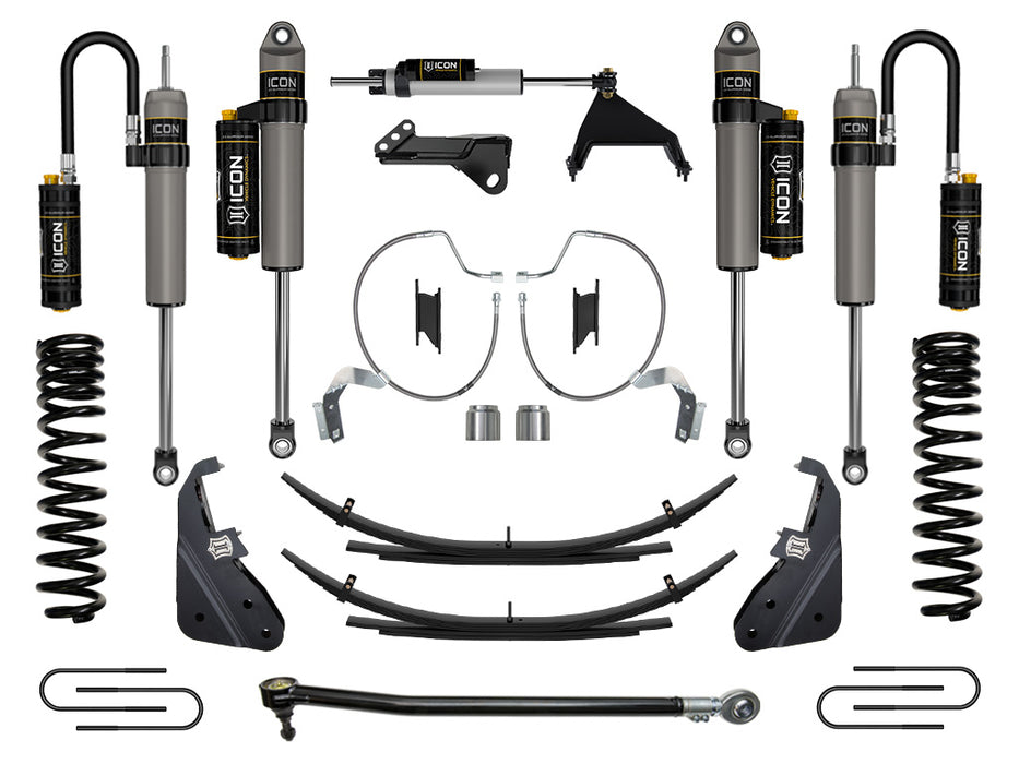 ICON 2023 Ford F-250/F-350 Super Duty 4WD Diesel 4.5" Lift Stage 5 Suspension System W/ Expansion Packs