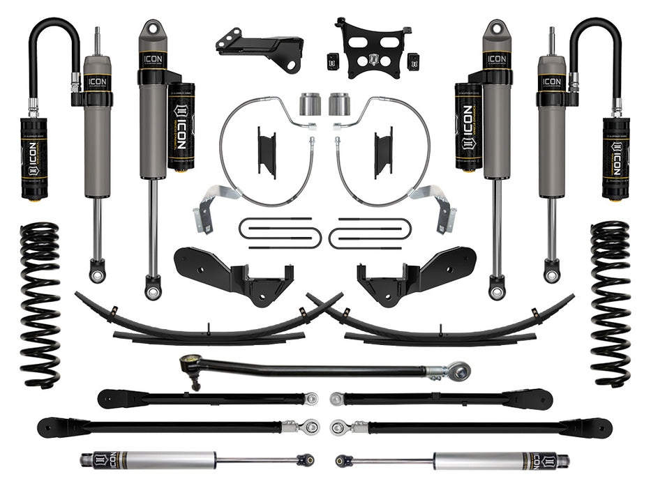 ICON 2023 Ford F-250/F-350 Super Duty 4WD Diesel 4.5" Lift Stage 6 Suspension System W/ Expansion Packs
