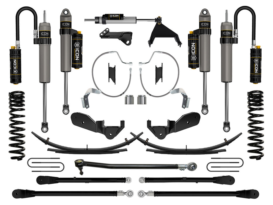 ICON 2023 Ford F-250/F-350 Super Duty 4WD Diesel 4.5" Lift Stage 7 Suspension System W/ Expansion Packs