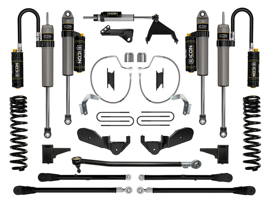 ICON 2023 Ford F-250/F-350 Super Duty 4WD Diesel 4.5" Lift Stage 7 Suspension System