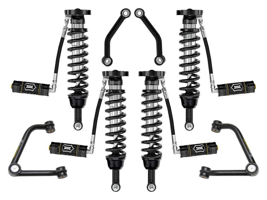 ICON 2021-2023 Chevrolet Tahoe & Suburban/2021-2023 GMC Yukon & Yukon XL 2.5-3.25" Lift Stage 3 Suspension System Tubular UCA