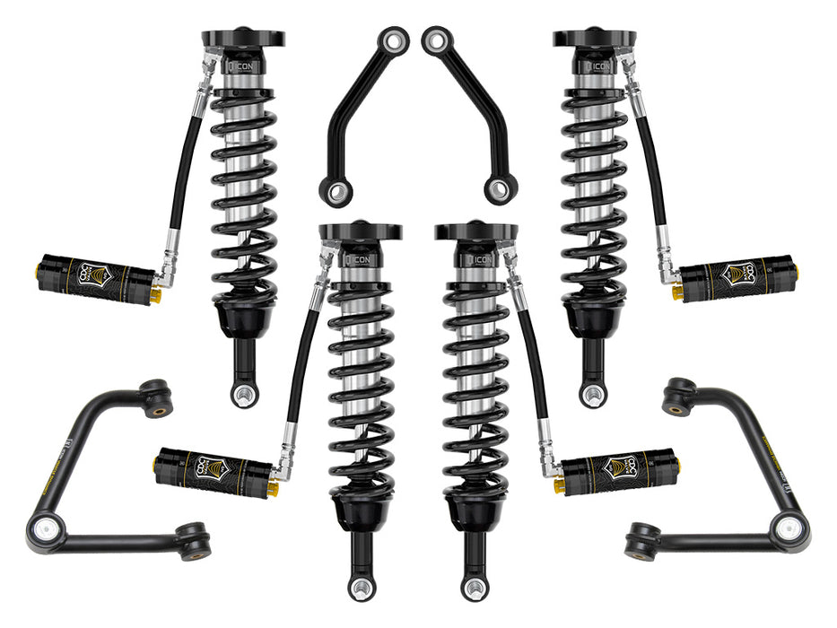 ICON 2021-2023 Chevrolet Tahoe & Suburban/2021-2023 GMC Yukon & Yukon XL 2.5-3.25" Lift Stage 4 Suspension System Tubular UCA