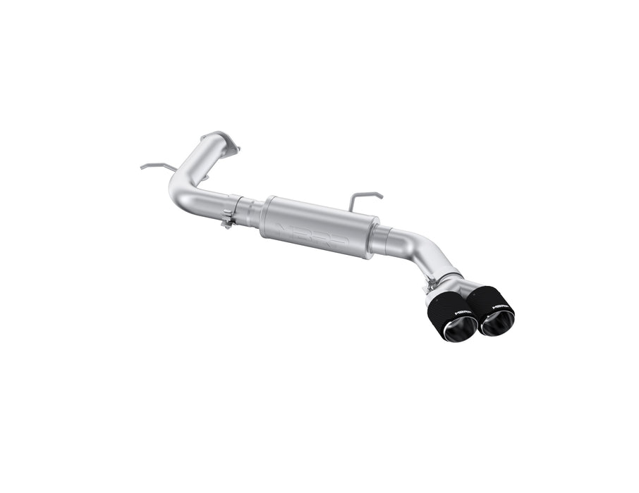 MBRP Exhaust 3in Axle-Back Single Rear Exit With Dual Outlet Carbon Fiber Tip