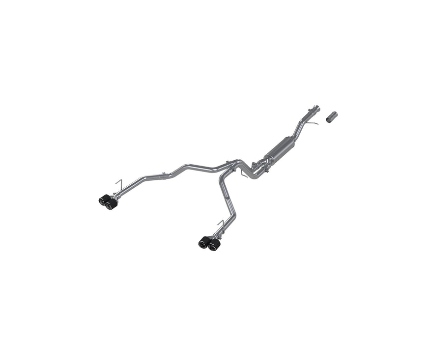 MBRP Exhaust 3" Cat Back 2.5" Dual Rear  T304 CF