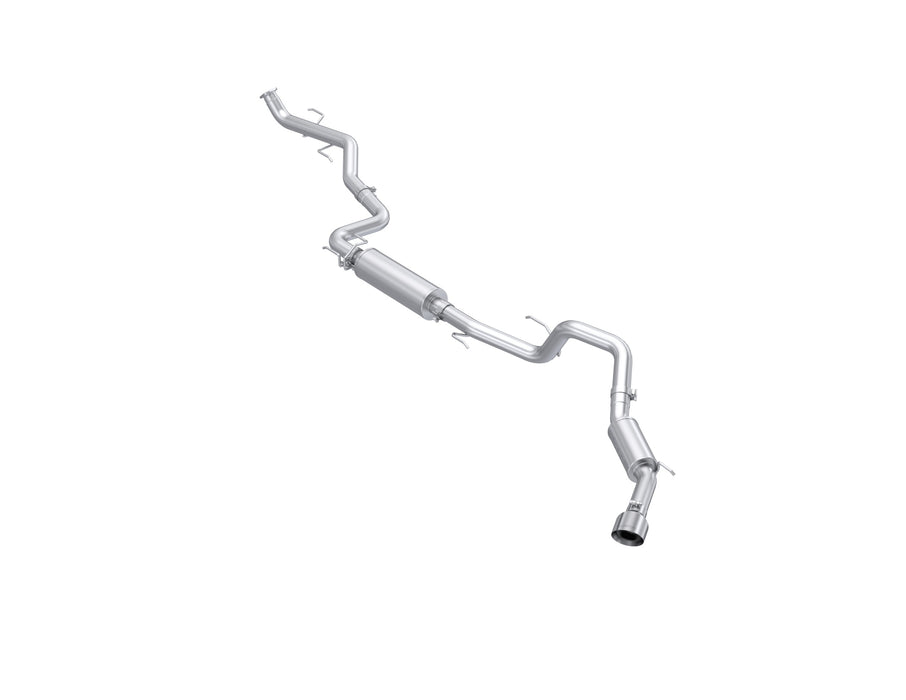 MBRP Exhaust Aluminized Steel 3 Inch Cat-Back Single Side Exhaust With Polished Tip.