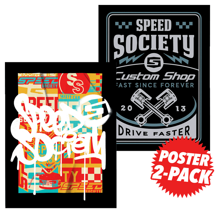 Paste Up X Custom Shop Poster Collection (2 Pack)