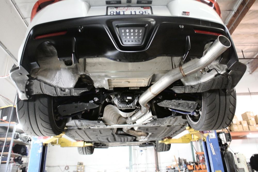 Toyota Supra 20+ RS Single Exit Straight Exhaust System (3.0L 6-Cyl) - MR-CBS-TS20-RS