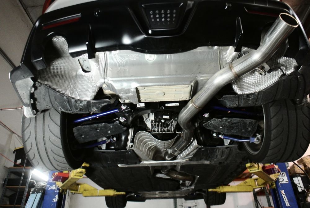 Toyota Supra 20+ RS Single Exit Straight Exhaust System (3.0L 6-Cyl) - MR-CBS-TS20-RS