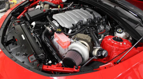 Chevy Camaro 2010-2015 twin turbo system