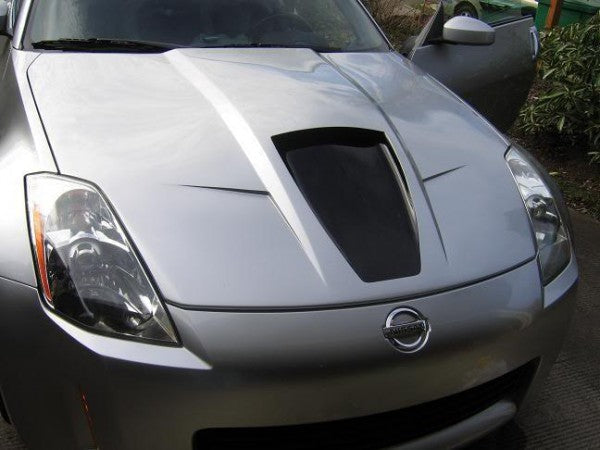 2003-2006 Nissan 350Z [Z33] Power Hood [Fiberglass Series 2] - 1035008