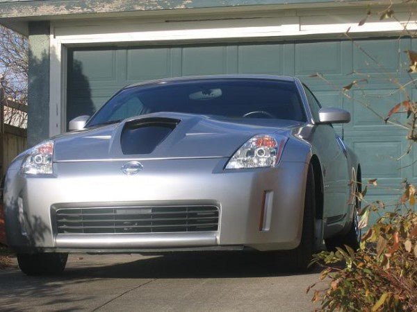 2003-2006 Nissan 350Z [Z33] Power Hood [Fiberglass Series 2] - 1035008