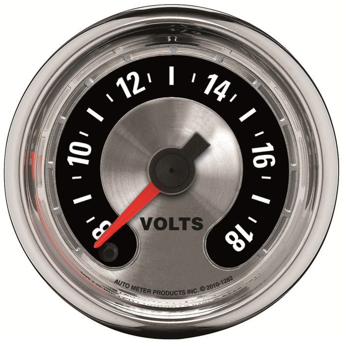 2-1/16 In. VOLTMETER 8-18V AMERICAN MUSCLE