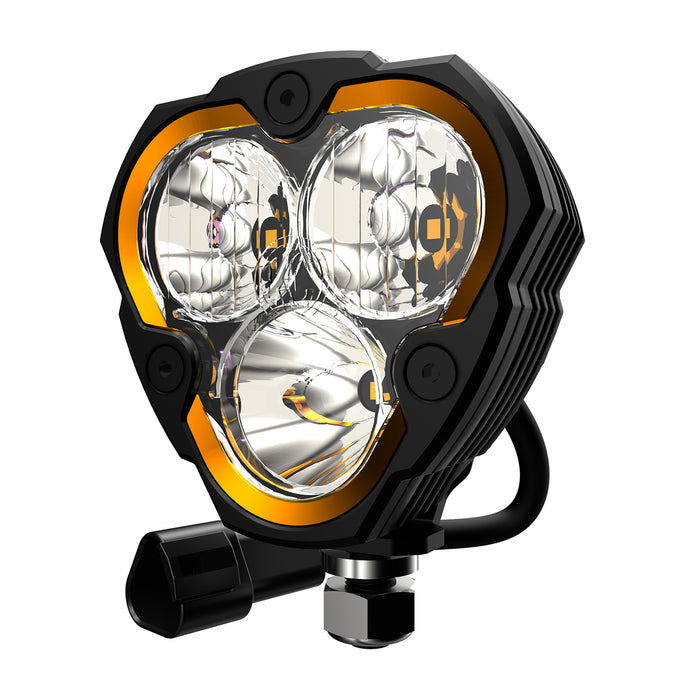 KC Hilites FLEX ERA 3 - Single Light - 40W Combo Beam