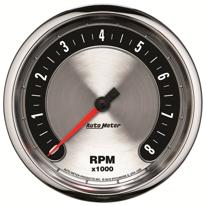 5 In. IN-DASH TACHOMETER 0-8000 RPM AMERICAN MUSCLE