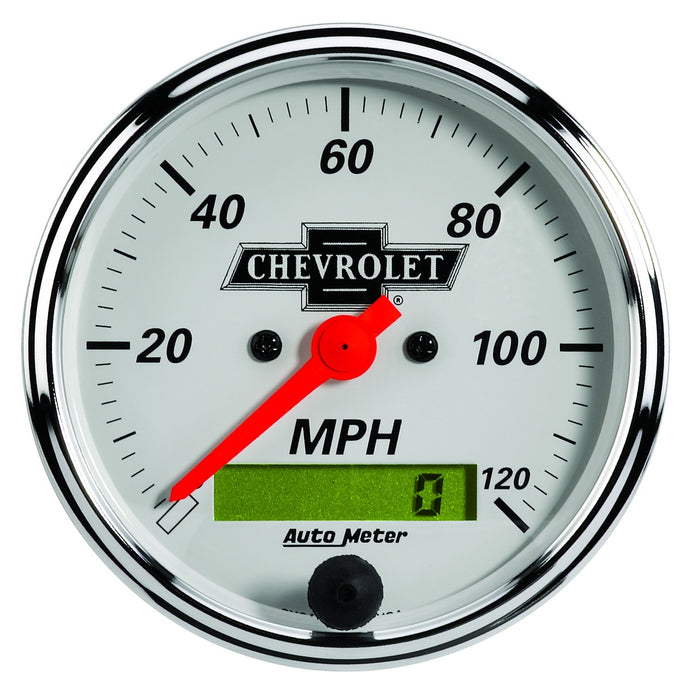 3-1/8 In. SPEEDOMETER 0-120 MPH CHEVY VINTAGE