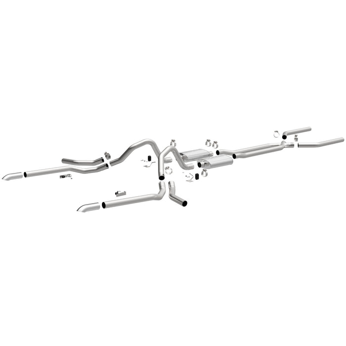 MagnaFlow 1965-1969 Chevrolet Impala Street Series Crossmember-Back Performance Exhaust System