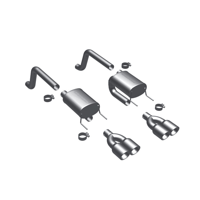 MagnaFlow 2009-2011 Chevrolet Corvette Street Series Axle-Back Performance Exhaust System